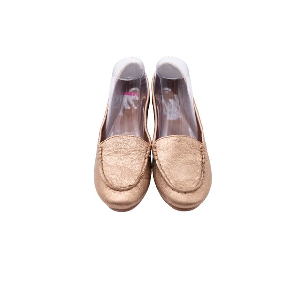 NWOB Sofft Krambay Loafers Comfort Shoes Sz 8 Rose Gold Metallic Arch Support - Picture 3 of 12